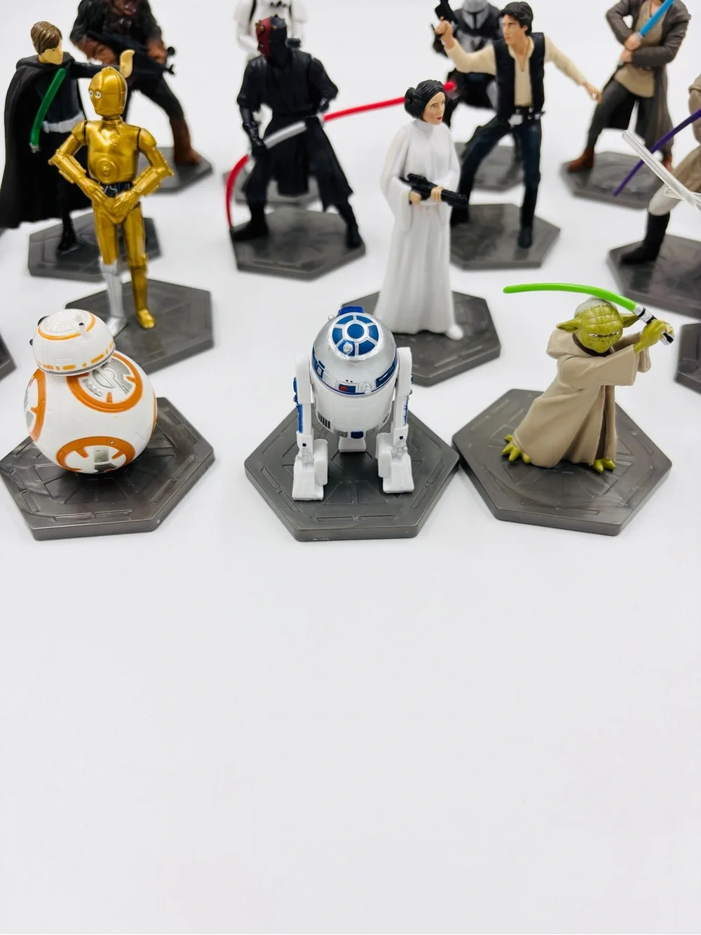 Disney Parks Star Wars Mega Mini Figurine Figures Collectible Lot Bundle Set